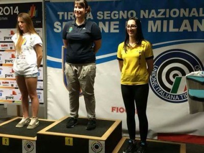 Jasmine Copetti sul podio