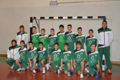 La squadra under 14 della Jolly Handball